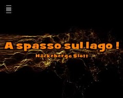 A SPASSO SUL LAGO GHIACCIATO